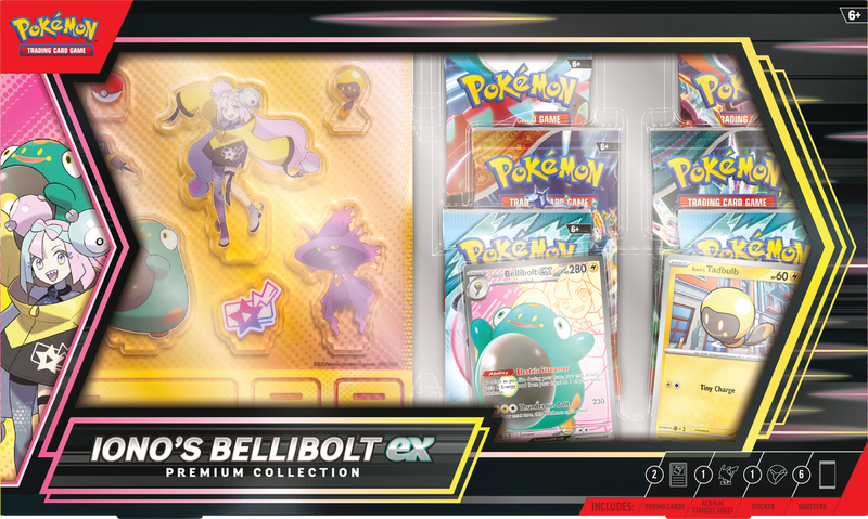 Pokemon Iono's Bellibolt EX Premium Collection