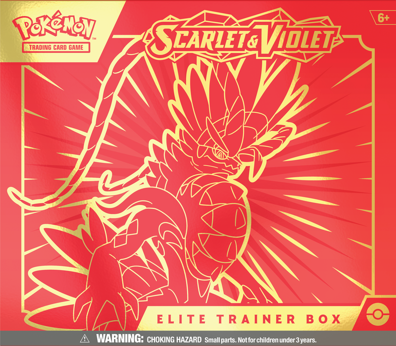 Pokemon Scarlet & Violet Elite Trainer Box (Koraidon)