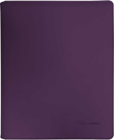 Ultra Pro 9 Pocket Vivid Zippered Pro Binder (Midnight Plum)