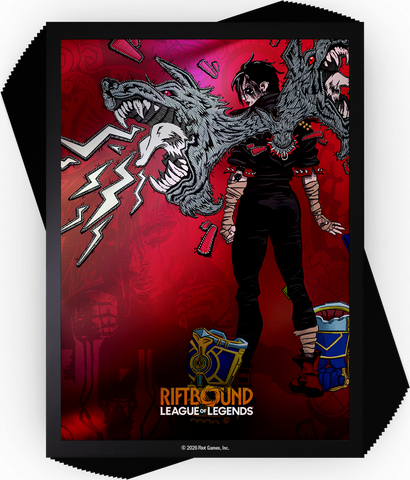 Riftbound League of Legends TCG Unleashed Art Sleeves - Vi