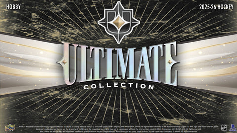 (Pre-Order) 2025-26 Upper Deck Ultimate Collection Hobby Box (Call for Price)