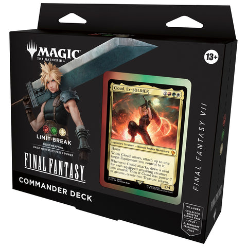 MTG Final Fantasy Commander Deck Limit Break