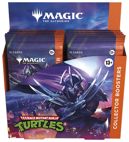 (Pre-Order) MTG Teenage Mutant Ninja Turtles Collector Booster Box, Release Date: March 6, 2026