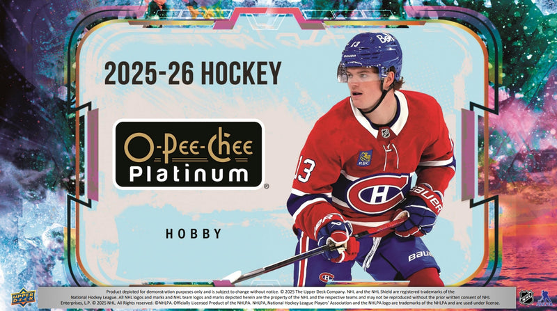 (Pre Order) 2025-26 Upper Deck O-Pee-Chee Platinum Hobby Box - Release Date: 15 April 2026 (Call for Price)