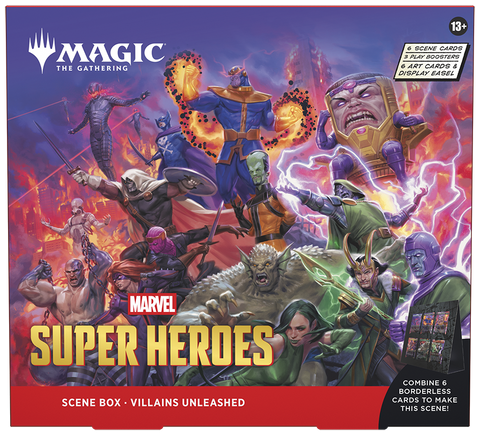 MTG Marvel Super Heroes Scene Box - Villains United