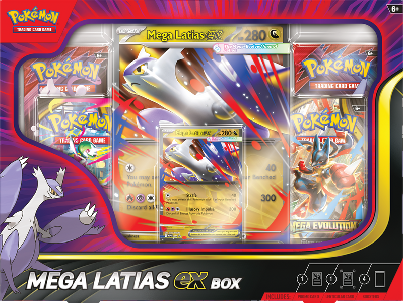 (Pre-Order) Pokemon Mega Latias EX Box, Release Date: October 10, 2025