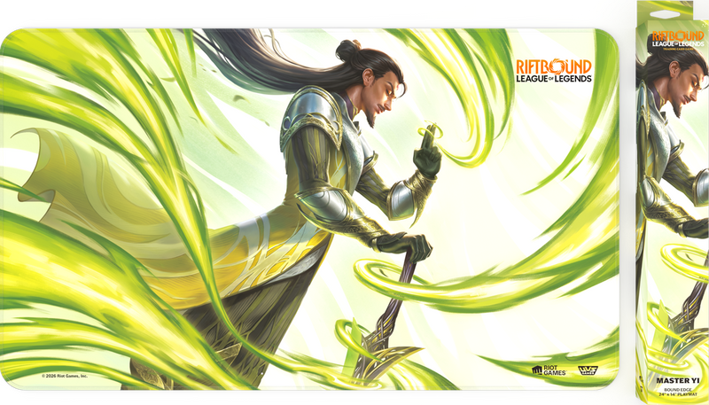Riftbound League of Legends TCG Unleashed Playmat - Master Yi