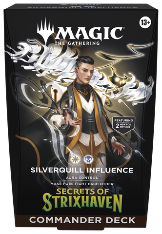 MTG Secrets of Strixhaven Commander Deck - Silverquill Influence