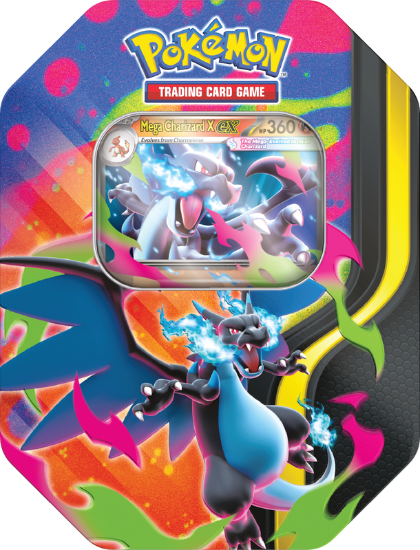 Pokemon Tin - Mega Charizard X