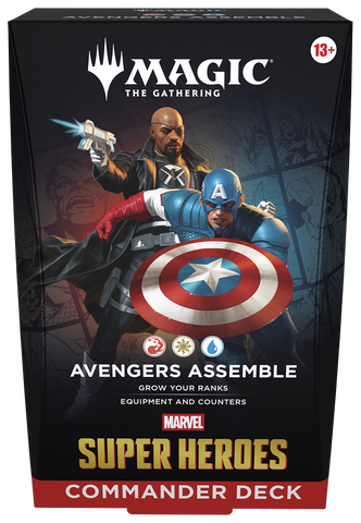 MTG Marvel Super Heroes Commander Deck - Avengers Assemble