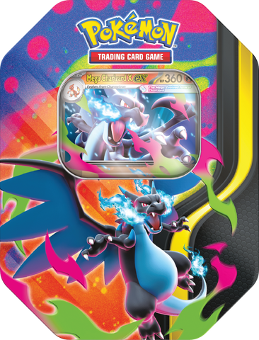 Pokemon Tin - Mega Charizard X