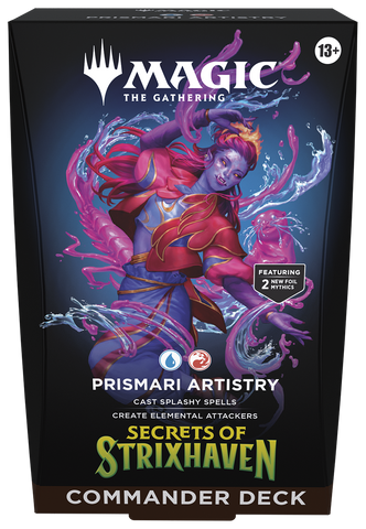 MTG Secrets of Strixhaven Commander Deck - Prismari Artistry