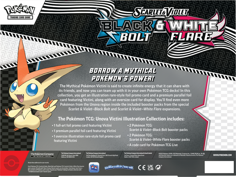 Pokemon Unova Victini Illustration Collection