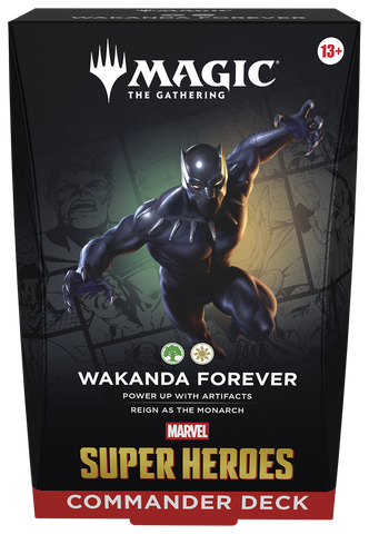 MTG Marvel Super Heroes Commander Deck - Wakanda Forever