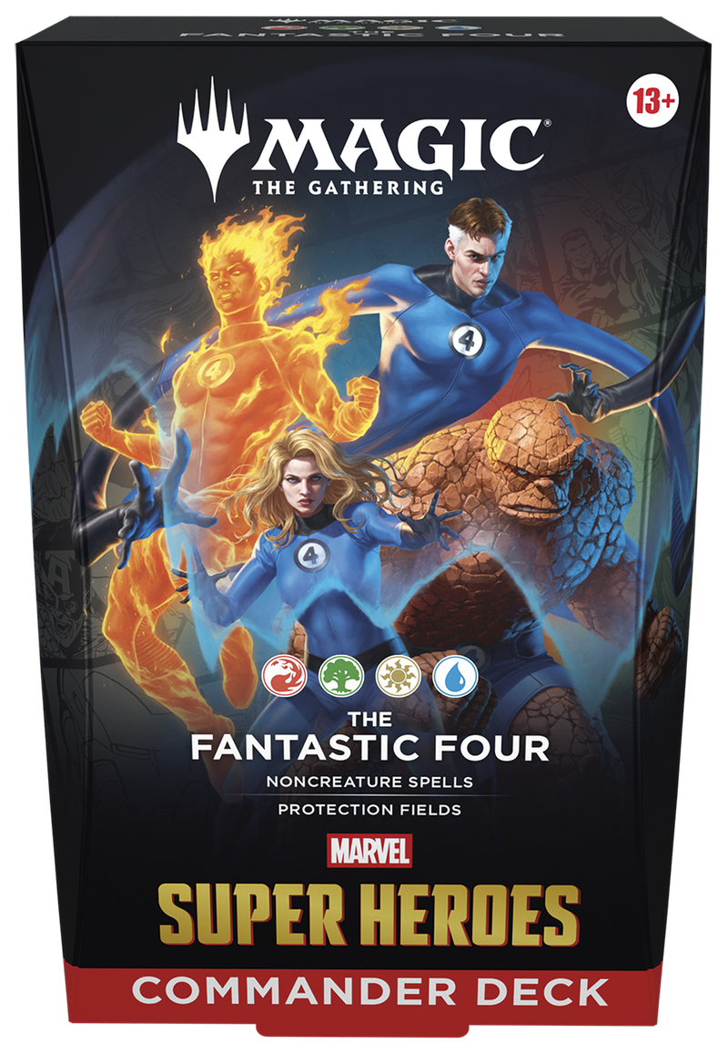 (Pre-Order) MTG Marvel Super Heroes Commander Deck - The Fantastic Four, Release Date: June 26, 2026