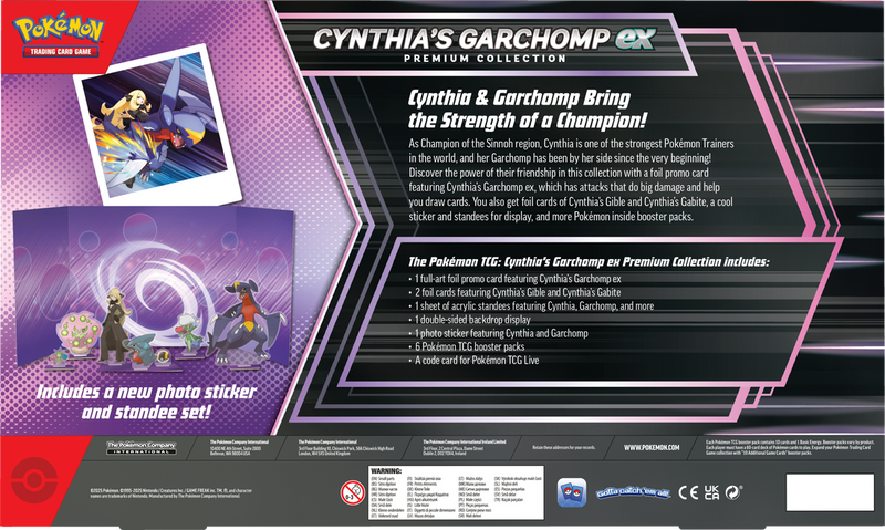 Pokemon Cynthia's Garchomp EX Special Collection