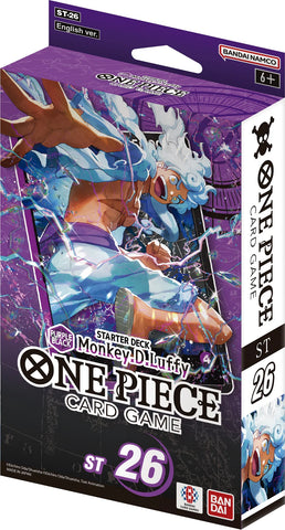 One Piece Starter Deck Purple/Black Luffy [ST26]