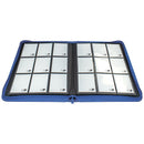 Ultra Pro 9 Pocket Vivid Zippered Pro Binder (Blue)