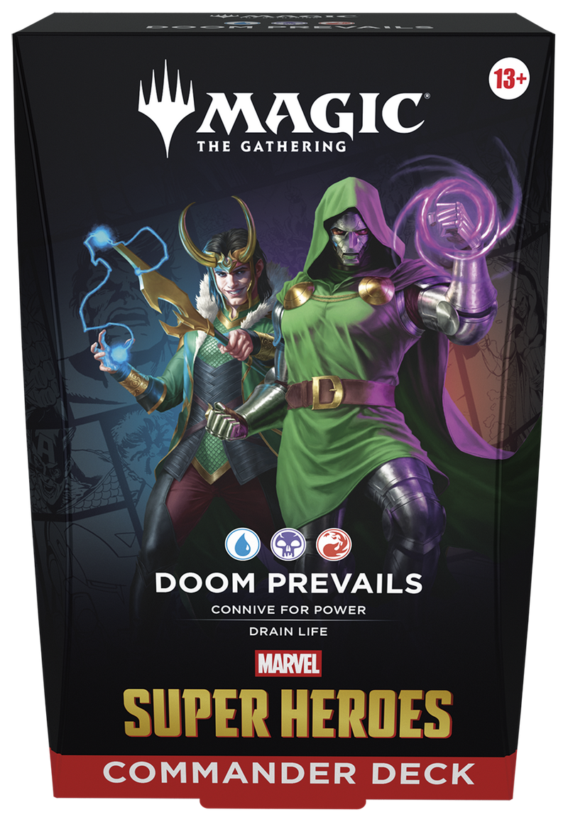 (Pre-Order) MTG Marvel Super Heroes Commander Deck - Doom Prevails, Release Date: June 26, 2026