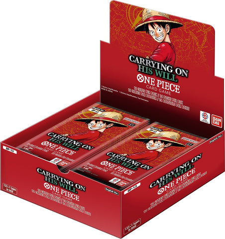 (Pre-Order) One Piece Carrying On His Will Booster Box [OP13], Release Date: November 7, 2025