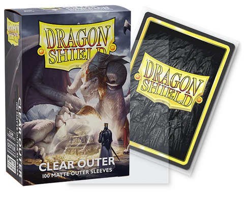Dragon Shield Standard Size Sleeves - Clear Outer (100ct)