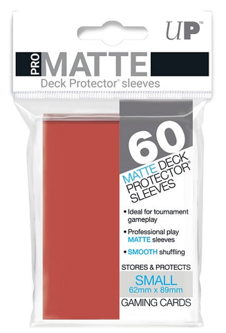 Ultra Pro Small Size Pro Matte Sleeves (Red)