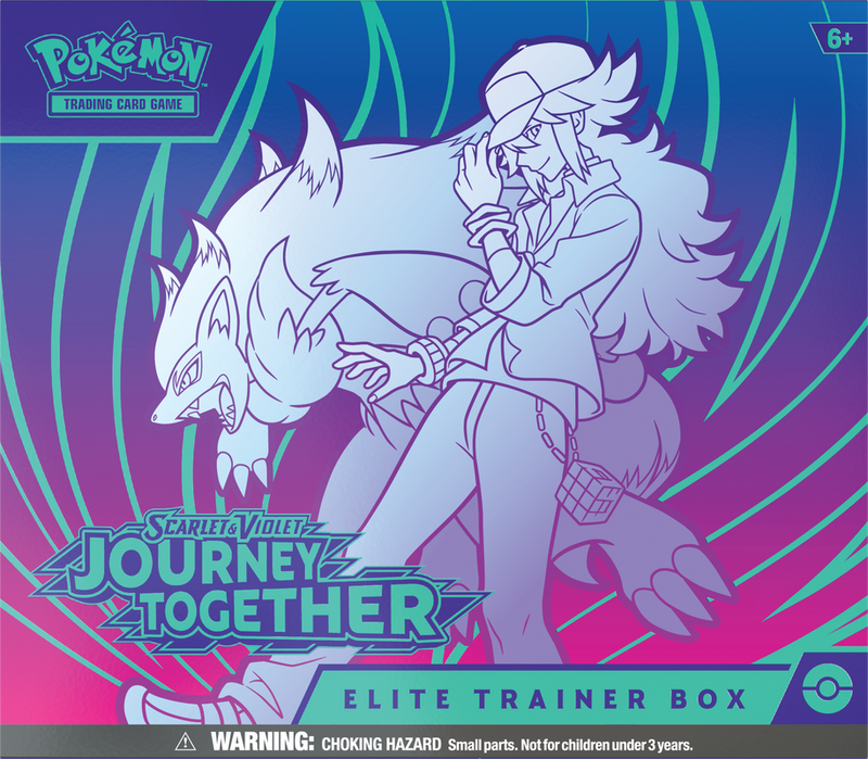 (Pre-Order) Pokemon Journey Together Elite Trainer Box, Release Date: March 28, 2025