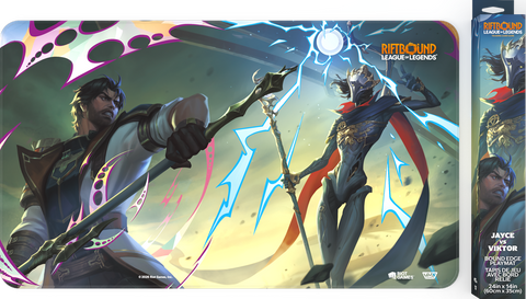 Riftbound League of Legends TCG Vendetta Playmat - Jayce vs Viktor