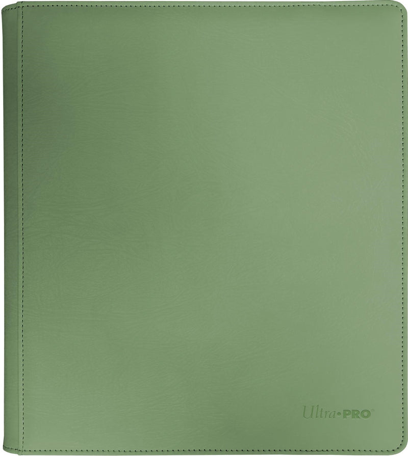 Ultra Pro 12 Pocket Vivid Zippered Pro Binder (Cool Matcha)