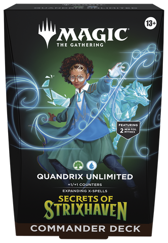 MTG Secrets of Strixhaven Commander Deck - Quandrix Unlimited
