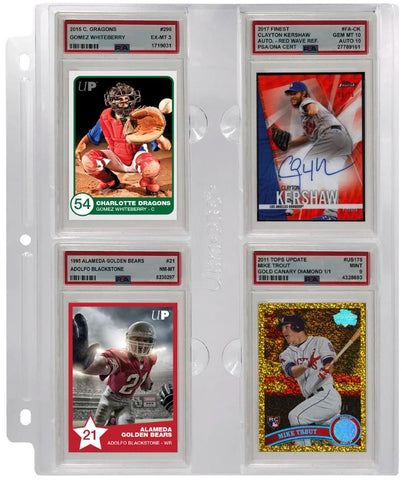 Ultra Pro PSA Slabs Page