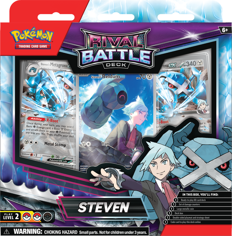 Pokemon Rival Battle Deck - Steven