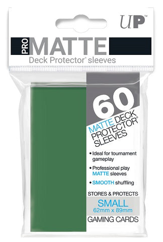 Ultra Pro Small Size Pro Matte Sleeves (Green)