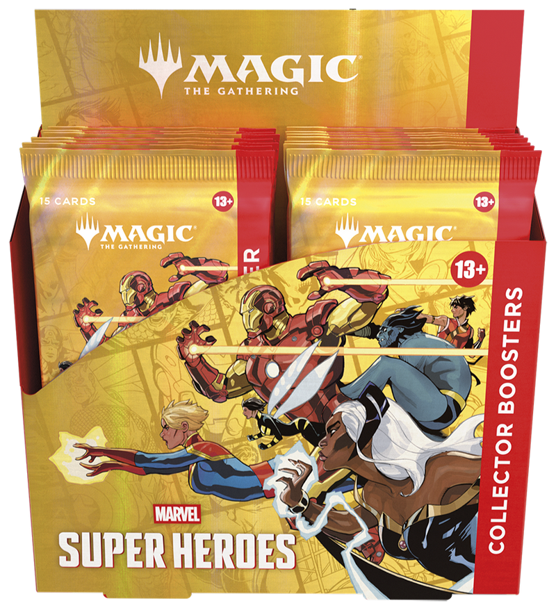 (Pre-Order) MTG Marvel Super Heroes Collector Booster Box, Release Date: June 26, 2026