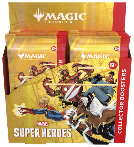(Pre-Order) MTG Marvel Super Heroes Collector Booster Box, Release Date: June 26, 2026