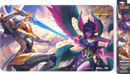 Riftbound League of Legends TCG Vendetta Playmat - Kayle vs Morgana