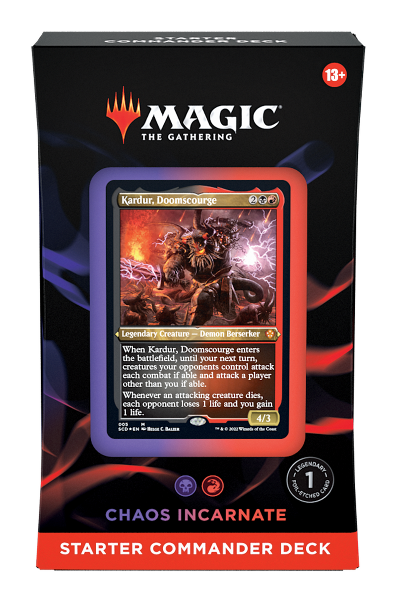 MTG Starter Commander Deck - Chaos Incarnate