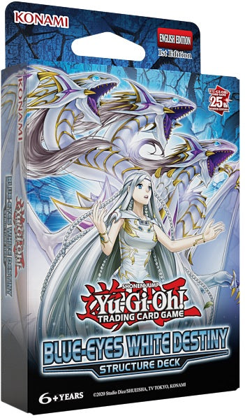 Yu-Gi-Oh! Blue-Eyes White Destiny Structure Deck, Release Date: Feb 14, 2025