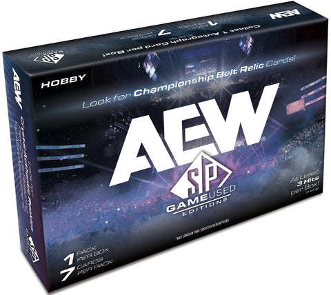 2025 Upper Deck AEW Black Diamond Wrestling Hobby Box (Call for Pricing)