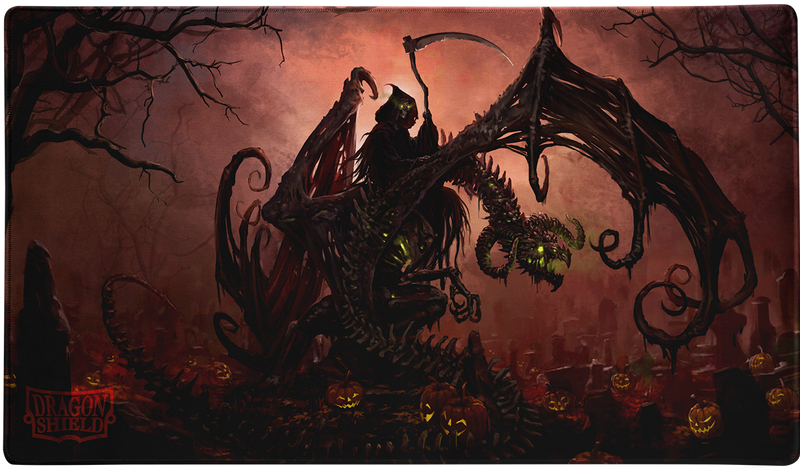 Dragon Shield Playmat with Tube - Halloween