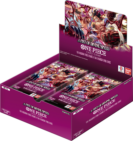 One Piece A Fist Of Divine Speed Booster Box [OP11]