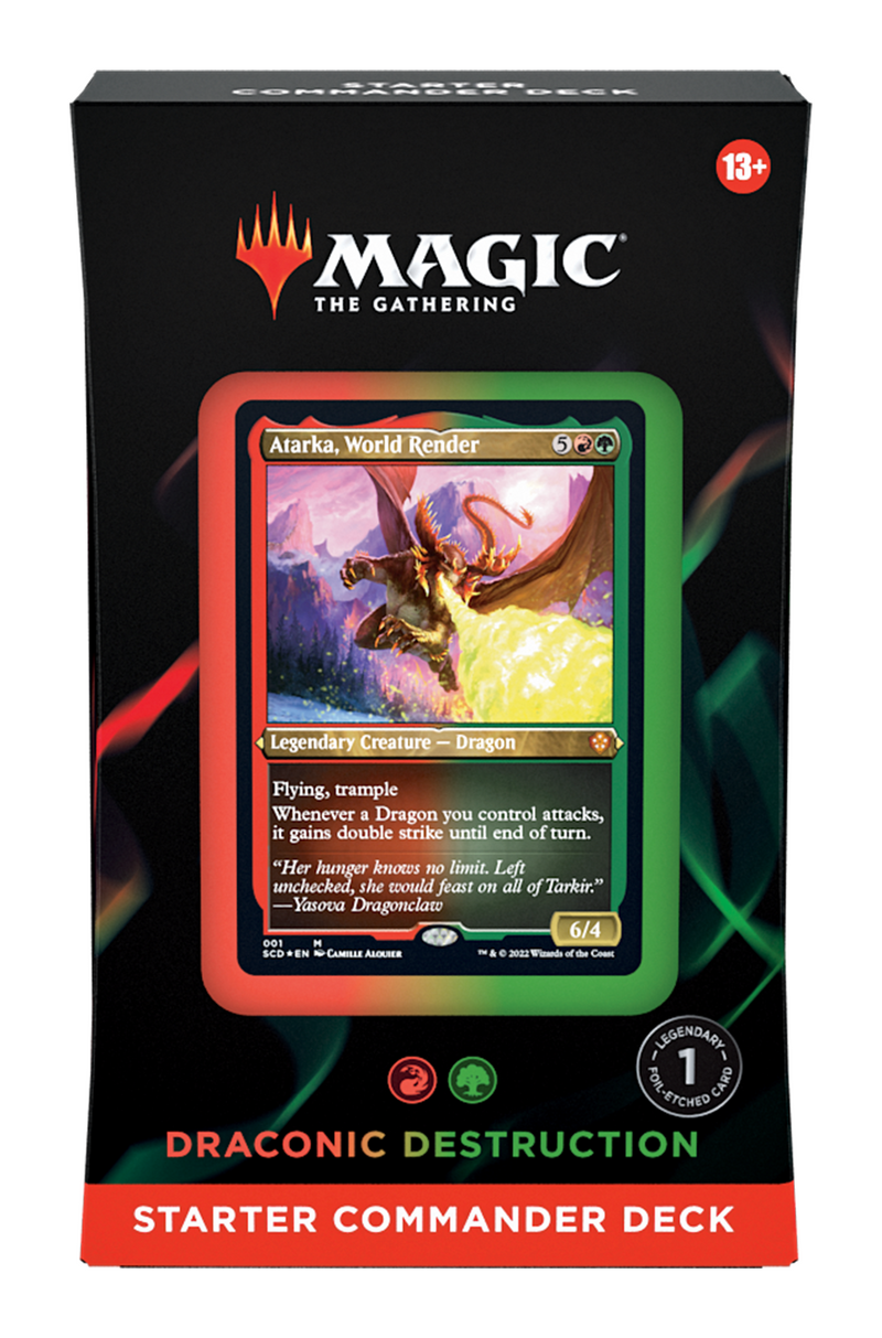 MTG Starter Commander Deck - Draconic Destruction