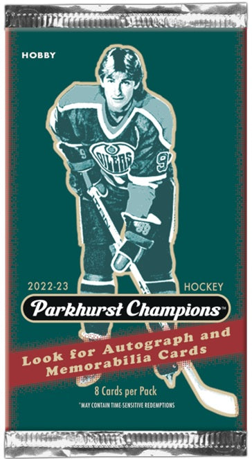 2022-23 Upper Deck Parkhurst Champions Hockey Hobby Pack