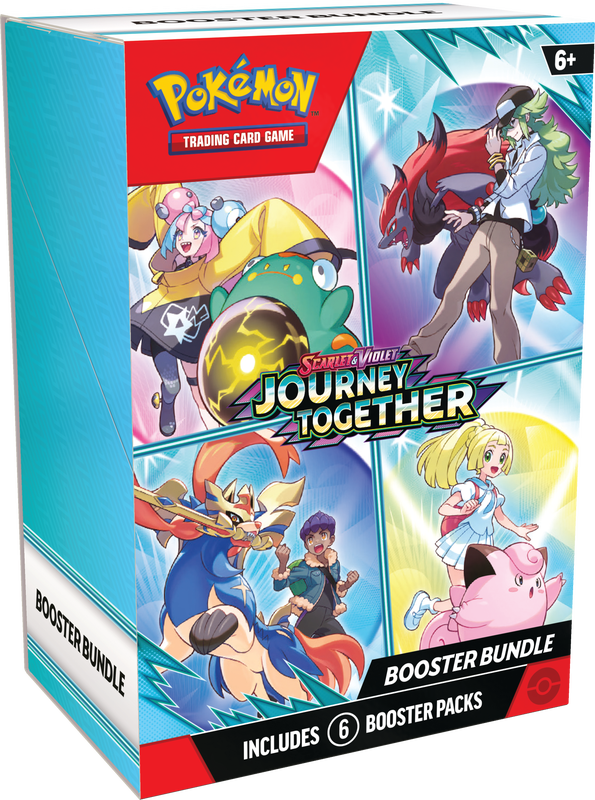 (Pre-Order) Pokemon Journey Together Booster Bundle, Release Date: March 28, 2025