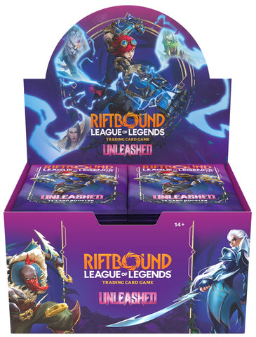 (Pre-Order) Riftbound League of Legends TCG Unleashed Booster Box, Release Date: May 8, 2026