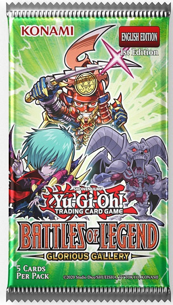 Yu-Gi-Oh! Battles of Legend Glorious Gallery Booster Pack