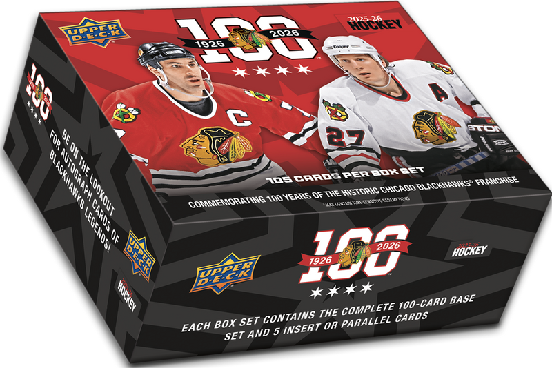 2026 Upper Deck Chicago Blackhawks Centennial Box Set