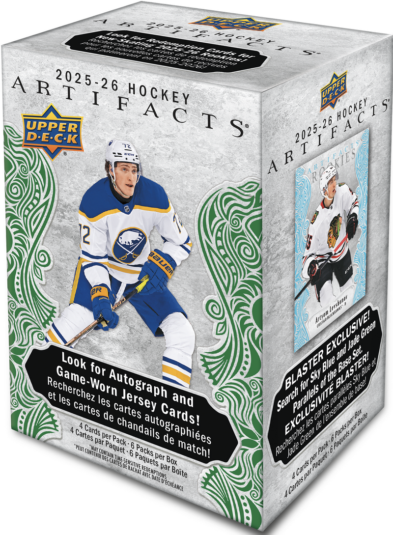 2025-26 Upper Deck Artifacts Hockey Blaster Box