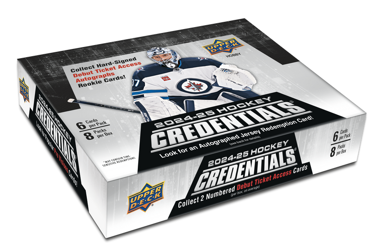 2024-25 Upper Deck Credentials Hockey Hobby Box