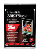 Ultra Pro 35pt Black Border Rookie Card One-Touch Magnet Holders